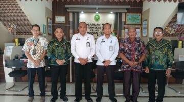 Kalapas Pamekasan Kunjungi Pengadilan Negeri, Bahas Sinergi Pelayanan Hukum
