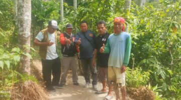 Viral Disanggah Fakta, Warga Lawe Mantik Tunjukkan Semangat Gotong Royong Bangun Desa