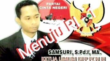 Samsuri Diusung PCN sebagai Simbol Integritas Politik, Pendidikan dan Keteladanan