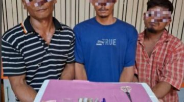 Polres Aceh Tenggara Amankan Tiga Pelaku Narkotika Jenis Sabu di Desa Bukit Bintang Indah