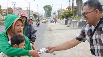 Forwaka Karo Gelar Safari Ramadhan, Bagikan Takjil Gratis di Depan Kejari Karo