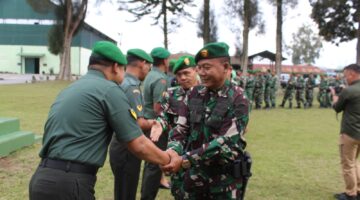 Kasdim Mayor Cba J Siboro: Kenaikan pangkat bukan hanya bentuk apresiasi, tetapi juga kehormatan yang harus dipertanggungjawabkan