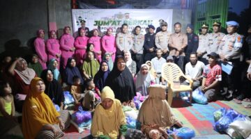 Polres Aceh Tenggara Hadirkan Harapan di Tengah Banjir, 365 Paket Bantuan Disalurkan untuk Warga Ketambe dan Salim Pinim