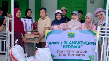 SMA Negeri 1 Blangkejeren Tunjukkan Kepedulian Sosial dengan Salurkan Bantuan ke 3 Desa di Gayo Lues