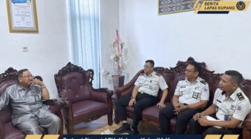 Perkuat Sinergi APH, Kalapas Kelas IIA Kupang Jalin Koordinasi Strategis dengan Ketua Pengadilan Negeri Kupang Kelas IA