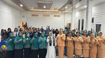 Dukung Kemandirian Warga Binaan, Ketua TP PKK Kabupaten Batu Bara Serahkan Alat Tenun di Lapas Labuhan Ruku