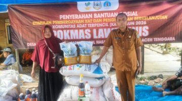 Bantuan Sosial di Lawe Pinis: Kambing, Jagung, dan Harapan Kemandirian