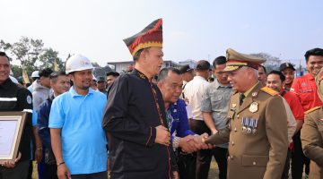 WAKIL BUPATI PAKPAK BHARAT HADIRI PERINGATAN BULAN K3: KESELAMATAN KERJA ADALAH HAK DASAR PEKERJA   